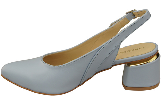 Damenschuhe Sandalen Hellblau Naturleder 196 ElitaBut