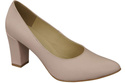 Damenschuhe Pumps Rosa Puder Naturleder 170 ElitaBut