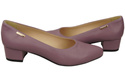 Damen Pumps Lilienfarben mit niedrigem Absatz zeitlose Eleganz und Komfort 220 ElitaBut