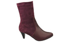 Damen-Winterstiefel, Naturleder, Burgund 977 von ElitaBut