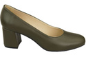 Damenschuhe Pumps Naturleder 171 Olive ElitaBut