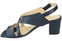 Damenschuhe Sandalen Marineblau Naturleder 149 ElitaBut