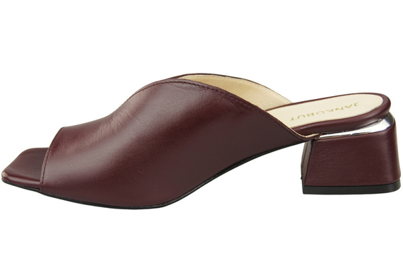 Damen Schuhe Absätze Flip Flops Burgund Naturleder 210 ElitaBut