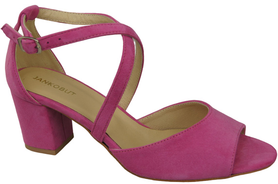 Damenschuhe Sandalen Fuchsia Naturleder Wildleder 111 ElitaBut