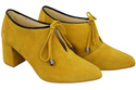 Damenschuhe Zitronenschuhe Natursamtleder 183 ElitaBut