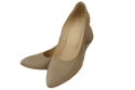 Damenschuhe Pumps Beige Schlangenmotiv Naturleder 150 ElitaBut