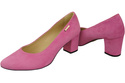 Damenschuhe Pumps Fuchsia Naturleder Wildleder 106 ElitaBut