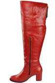 Footwear Overknee-Stiefel für Damen, Naturleder 190 Red ElitaBut