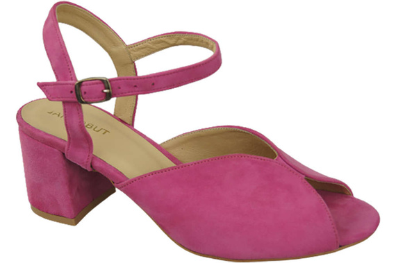 Damenschuhe Sandalen Fuchsia Naturleder Wildleder 185 ElitaBut