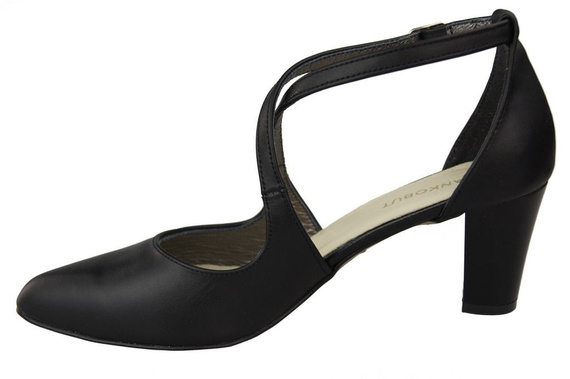 Damenschuhe Sandalen mit niedrigem Absatz Schwarz 102 ElitaBut