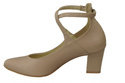 Damenschuhe Cappuccino-Pumps Naturleder 118 ElitaBut