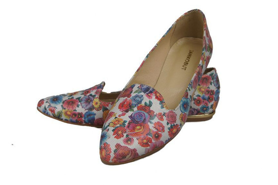Damen Ballerinas Lords Flower 2 Naturleder 914 ElitaBut