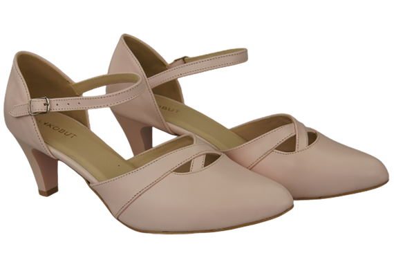 Damenschuhe Sandalen Rosa Puder Naturleder 151 ElitaBut