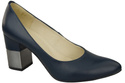 Damenschuhe Pumps Marineblau Naturleder 144 ElitaBut