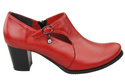 Damenstiefel Naturleder Rot 109 ElitaBut