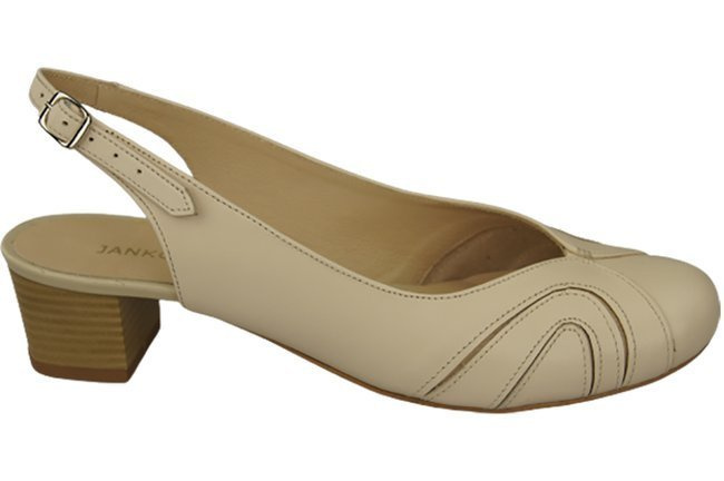 Damenschuhe Sandalen, Naturleder, Beige 842 ElitaBut