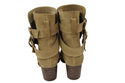 Damenstiefel Naturveloursleder Oliv 119 ElitaBut
