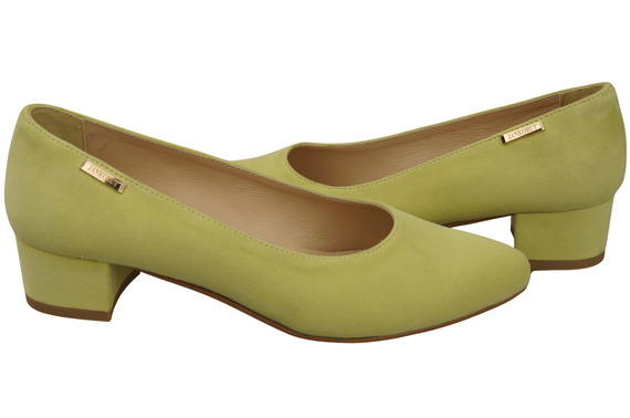 Bequeme Damen-Schuhe Banane aus echtem Veloursleder 220 Z ElitaBut