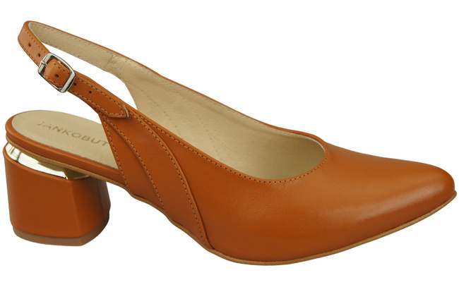 Damenschuhe Sandalen Rot Naturleder 196 ElitaBut