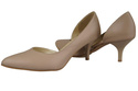 Damenschuhe Pumps aus Naturleder Cappuccino Lico 900 ElitaBut