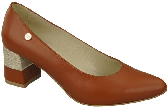 Damenschuhe Rote Pumps, Naturleder 142 ElitaBut