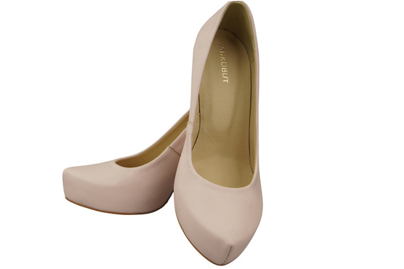 Damen Footwear Puderrosa Stiletto Pumps Naturleder 205 ElitaBut