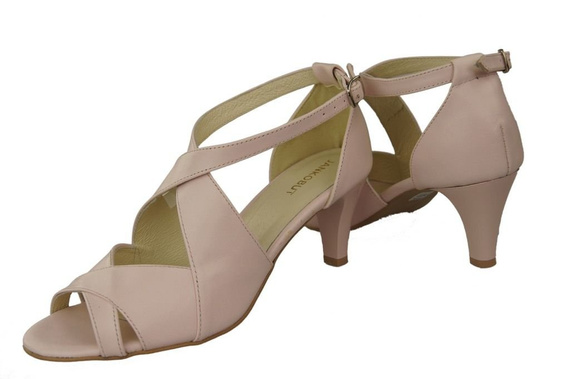 Damenschuhe Sandalen Rosa Puder Naturleder 130 ElitaBut