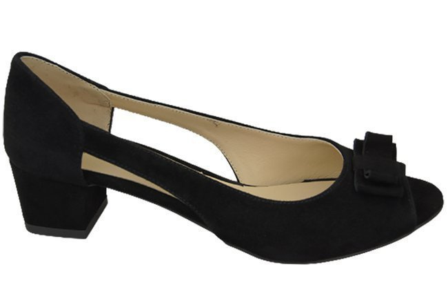 Damenschuhe Sandalen Schwarz Natürliches Wildleder 145 Von ElitaBut