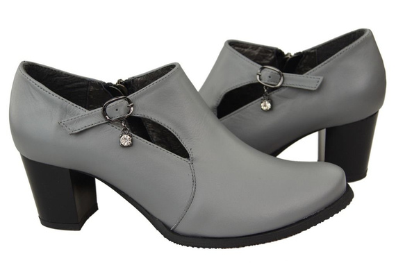 Damenstiefel Naturleder Grau 109 ElitaBut