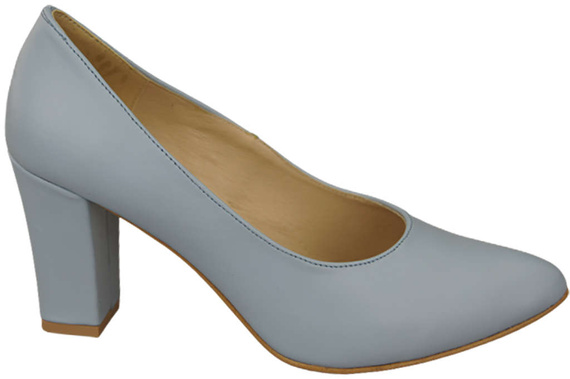 Damenschuhe Pumps Hellblau Naturleder 170 ElitaBut