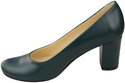 Klassische Damen Malachit Leder Mandel Nase Pumps 201 ElitaBut