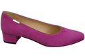 Bequeme Damen-Schuhe Cyclamen aus echtem Veloursleder 220 Z ElitaBut