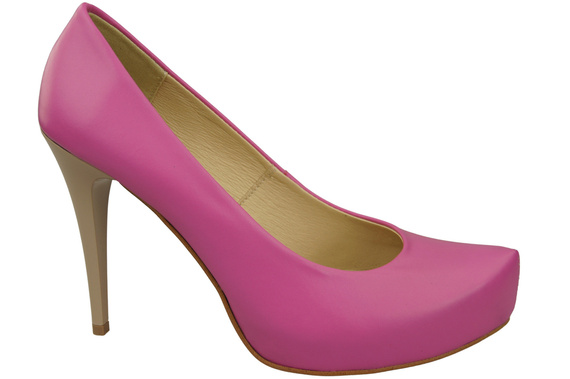 Damen Footwear Fuchsie Stiletto Pumps Naturleder 205 ElitaBut