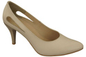 Damenschuhe Beige Pumps, Naturleder 166 ElitaBut