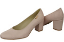 Damenschuhe Pumps Rosa Puder Naturnarbenleder 125 ElitaBut