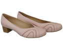 Damenschuhe Pumps, Naturleder, Puderrosa 786 ElitaBut