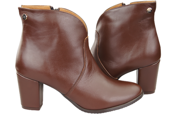 Damenstiefel Frühling/Herbst Naturleder Braun 152 L ElitaBut