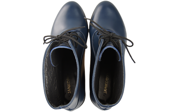 Damenschuhe Frühling/Herbst Naturleder Marineblau 155 L ElitaBut