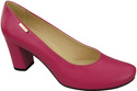 Klassische Damen Purpurfarbig Leder Mandel Nase Pumps 201 ElitaBut