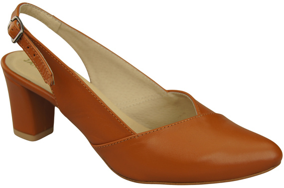 Damen Footwear Rotes Stiletto Sandalen Natural Leder 217 ElitaBut