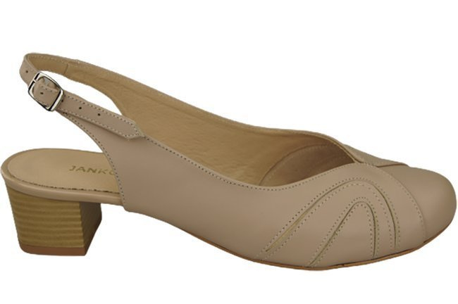 Damenschuhe Sandalen, Naturleder Cappuccino Lico 842 ElitaBut