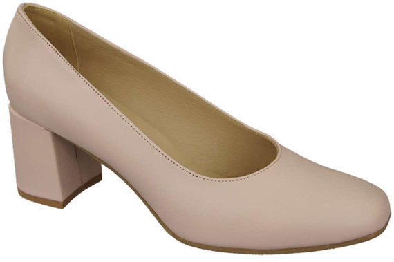Damenschuhe Pumps Naturleder 171 Puderrosa ElitaBut