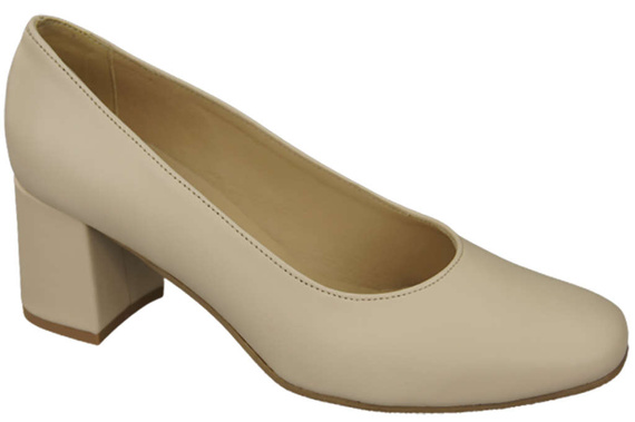 Damenschuhe Pumps Naturleder 171 Beige ElitaBut