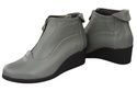 Schuhe Damenstiefel Frühling / Herbst, Naturleder, Grau 133 L ElitaBut