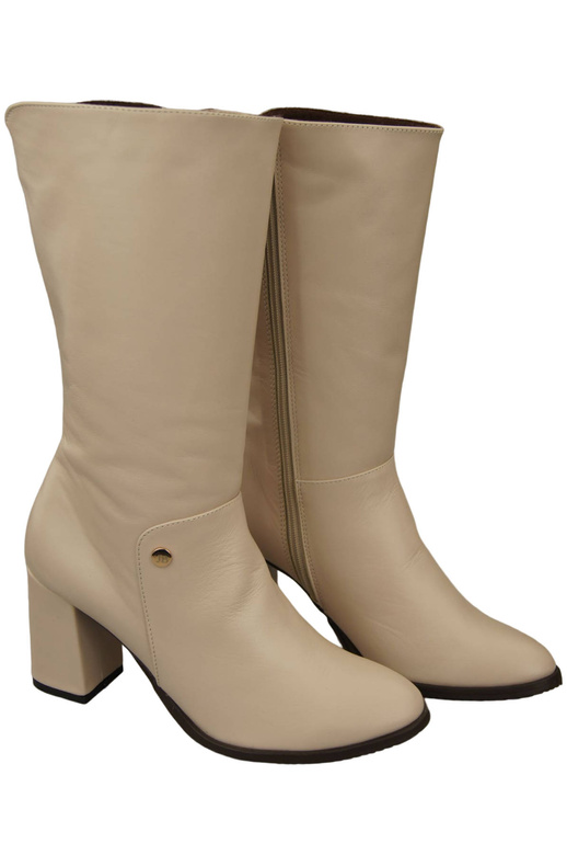 Footwear Damen-Halbstiefel, Naturleder, Cappuccino, Light 189 ElitaBut