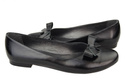 Damen Ballerinas Schwarz Lack Naturleder 998 ElitaBut