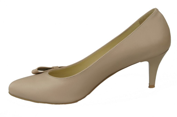 Damenschuhe Pumps Naturleder Cappuccino Lico 989 ElitaBut