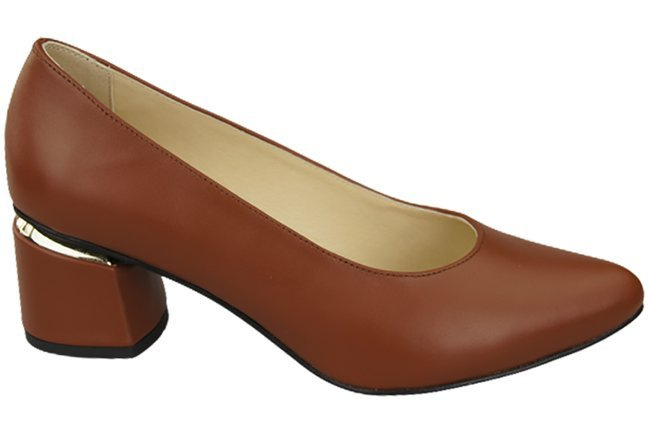 Damenschuhe Pumps Braun Naturleder 143 ElitaBut