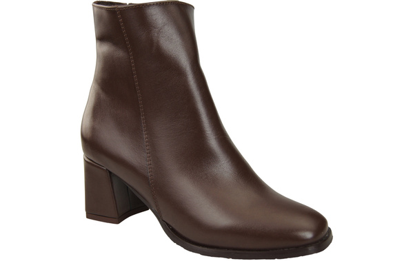 Damenstiefel Schokolade für Winter Naturleder 214 Z ElitaBut