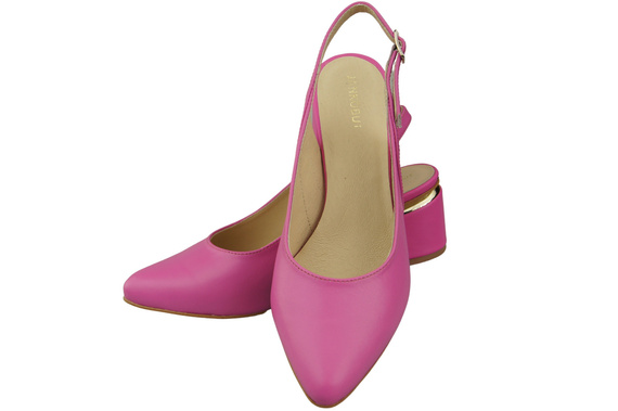 Damenschuhe Sandalen Fuchsia Naturleder 196 ElitaBut